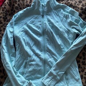 lululemon athletica Light Blue Full-Zip Define Jacket